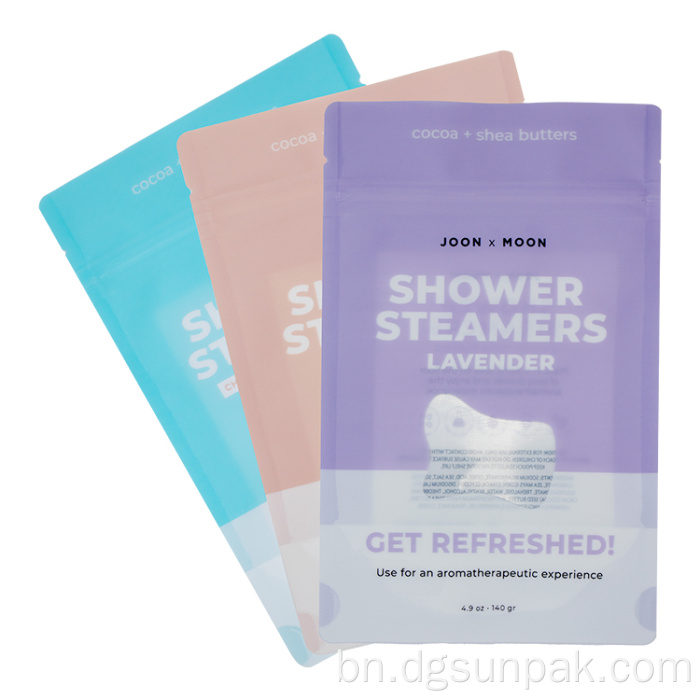 রঙিন স্ট্যান্ডআপ কাস্টম মুদ্রিত মাইলার ব্যাগ